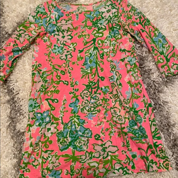 Lilly pulitzer girls M 6-7 southern charm dress - Picture 1 of 1